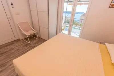 Krevet ili kreveti u jedinici u objektu House Osti