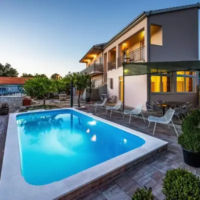 Seaside family friendly house with a swimming pool Razanj