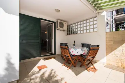 Balkon ili terasa u objektu Apartment Pave by Zamalin beach