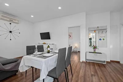 TV i/ili zabavni centar u objektu Apartment ART