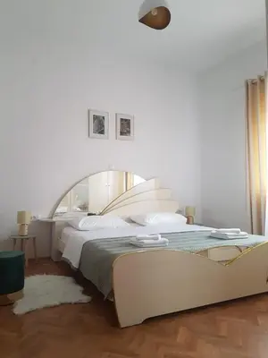Krevet ili kreveti u jedinici u objektu Apartman Rusula Vodice
