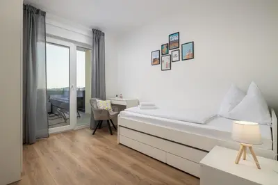 Krevet ili kreveti u jedinici u objektu Villa Marena