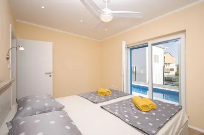 Krevet ili kreveti u jedinici u objektu Villa Blue Chill
