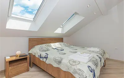 Krevet ili kreveti u jedinici u objektu Pet Friendly Apartment In Pirovac