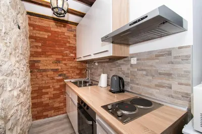 Kuhinja ili čajna kuhinja u objektu Apartment Rustika