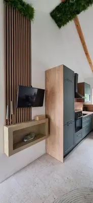 Kuhinja ili čajna kuhinja u objektu Mellon Apartments