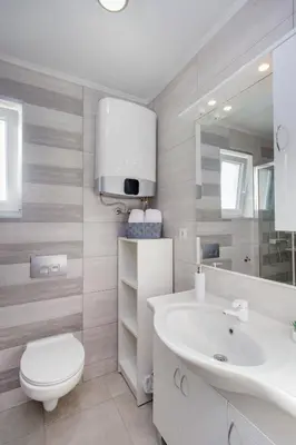 Kupaonica u objektu Holiday Home Lucia