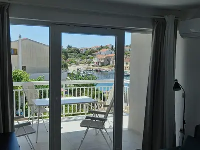 Balkon ili terasa u objektu Apartmani Rak