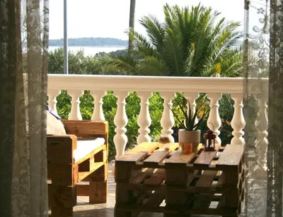 Balkon ili terasa u objektu Apartman Laura