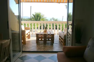 Balkon ili terasa u objektu Apartman Laura