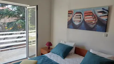 Krevet ili kreveti u jedinici u objektu Apartmani Ljubica