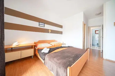 Krevet ili kreveti u jedinici u objektu Apartments Janjac