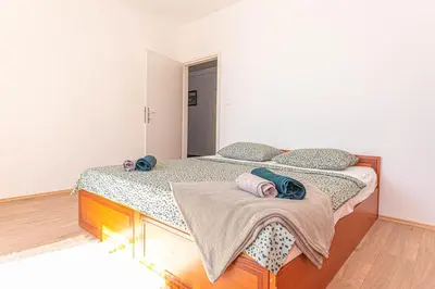 Krevet ili kreveti u jedinici u objektu Apartment Nocturno