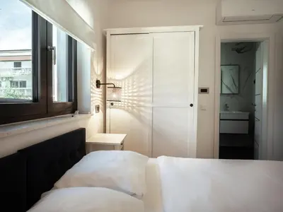 Krevet ili kreveti u jedinici u objektu CROWONDER Adriatic Premium Villa Vodice near the Beach
