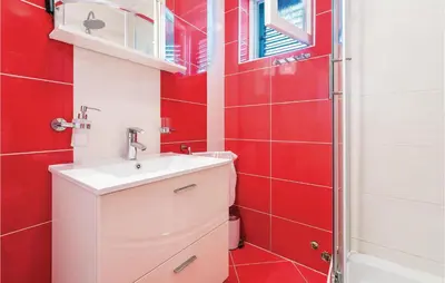 Kupaonica u objektu 1 Bedroom Cozy Apartment In Grebastica