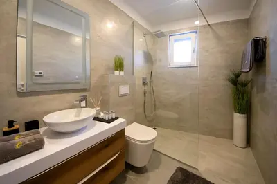 Kupaonica u objektu Luxury apartment Vista del Sole