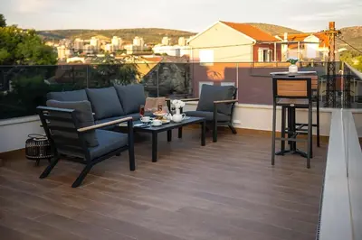 Balkon ili terasa u objektu Luxury apartment Vista del Sole