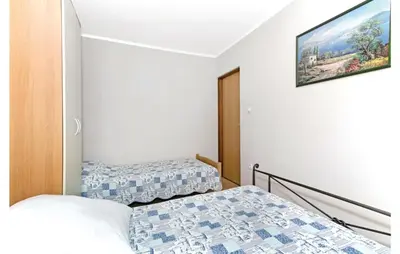 Krevet ili kreveti u jedinici u objektu One-Bedroom Apartment In Grebastica