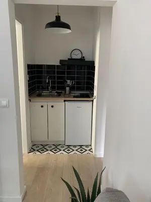 Kuhinja ili čajna kuhinja u objektu A cosy renovated one bedroom appartement with parking space and near the sea and the historical city center