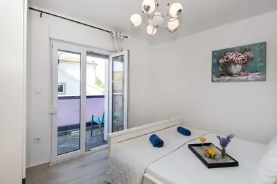 Krevet ili kreveti u jedinici u objektu Apartment Lucija