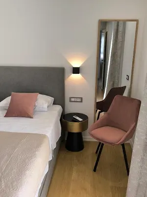 Krevet ili kreveti u jedinici u objektu Luxury Apartments Marina View