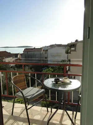 Balkon ili terasa u objektu Lucija