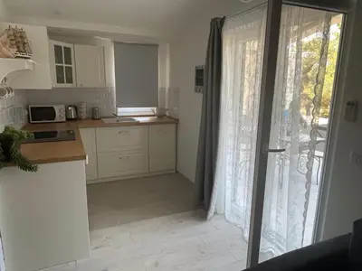 Kuhinja ili čajna kuhinja u objektu Apartman Noel