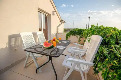 Balkon ili terasa u objektu VILLA OLEA - ŠIBENIK