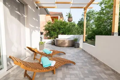 Balkon ili terasa u objektu Kuća za odmor LYRA