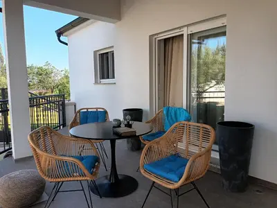 Balkon ili terasa u objektu Holiday home Mala