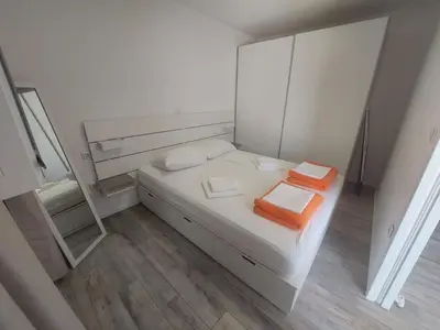 Krevet ili kreveti u jedinici u objektu Vinko Apartment