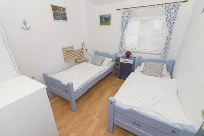 Krevet ili kreveti u jedinici u objektu Apartments Besa