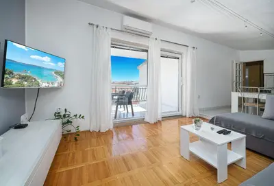 TV i/ili zabavni centar u objektu Apartman Jasmina