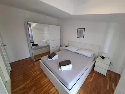 Krevet ili kreveti u jedinici u objektu Apartman Jasmina