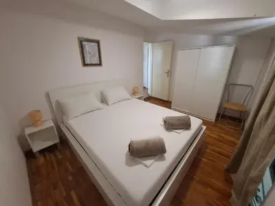 Krevet ili kreveti u jedinici u objektu Apartman Jasmina