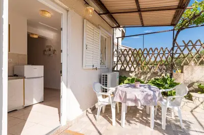 Balkon ili terasa u objektu Apartment Jagoda Brodarica