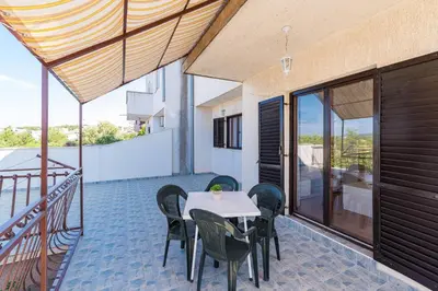 Balkon ili terasa u objektu Apartment Jagoda Brodarica