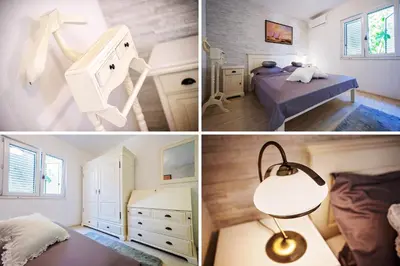 Krevet ili kreveti u jedinici u objektu Casa del Mare