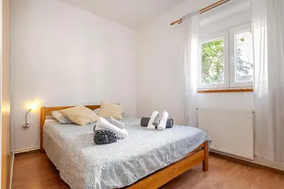 Krevet ili kreveti u jedinici u objektu Villa Manda Adriatic heated pool