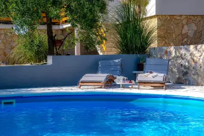 Bazen u objektu Villa Manda Adriatic heated pool ili u blizini