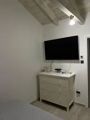 TV i/ili zabavni centar u objektu Romantic apartments