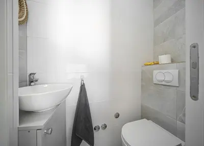 Kupaonica u objektu Villa Krapljunka