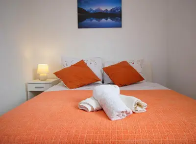 Krevet ili kreveti u jedinici u objektu Apartment Nikica