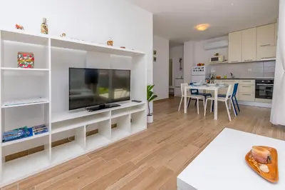 Kuhinja ili čajna kuhinja u objektu Apartments Tonka