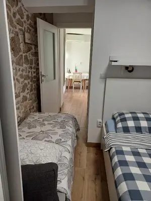 Krevet ili kreveti u jedinici u objektu Apartman Kale