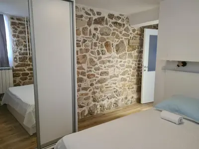 Krevet ili kreveti u jedinici u objektu Apartman Kale
