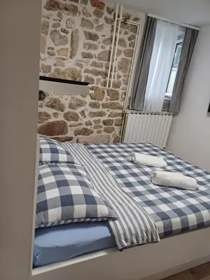 Krevet ili kreveti u jedinici u objektu Apartman Kale