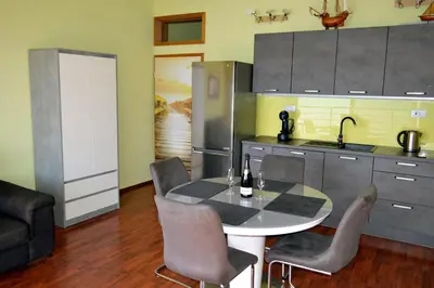 Kuhinja ili čajna kuhinja u objektu Rozali Tisno Apartments