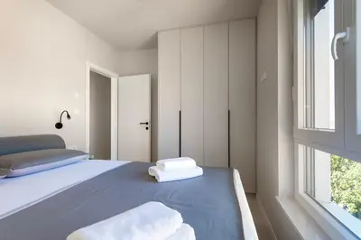 Krevet ili kreveti u jedinici u objektu Providenca Residence Šibenik