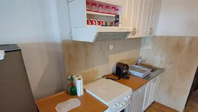 Kuhinja ili čajna kuhinja u objektu Seaview apartment Primošten